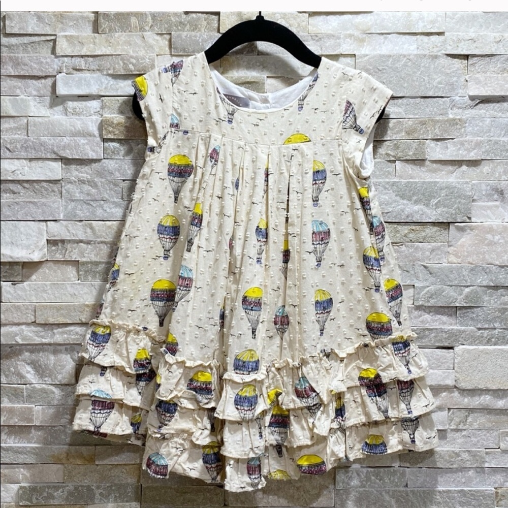 Pippa & Julie Hot Air Balloon Ruffle Dress